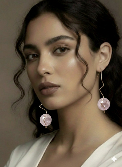 "Quartz Cloud" in Hand-Blown Murano Glass