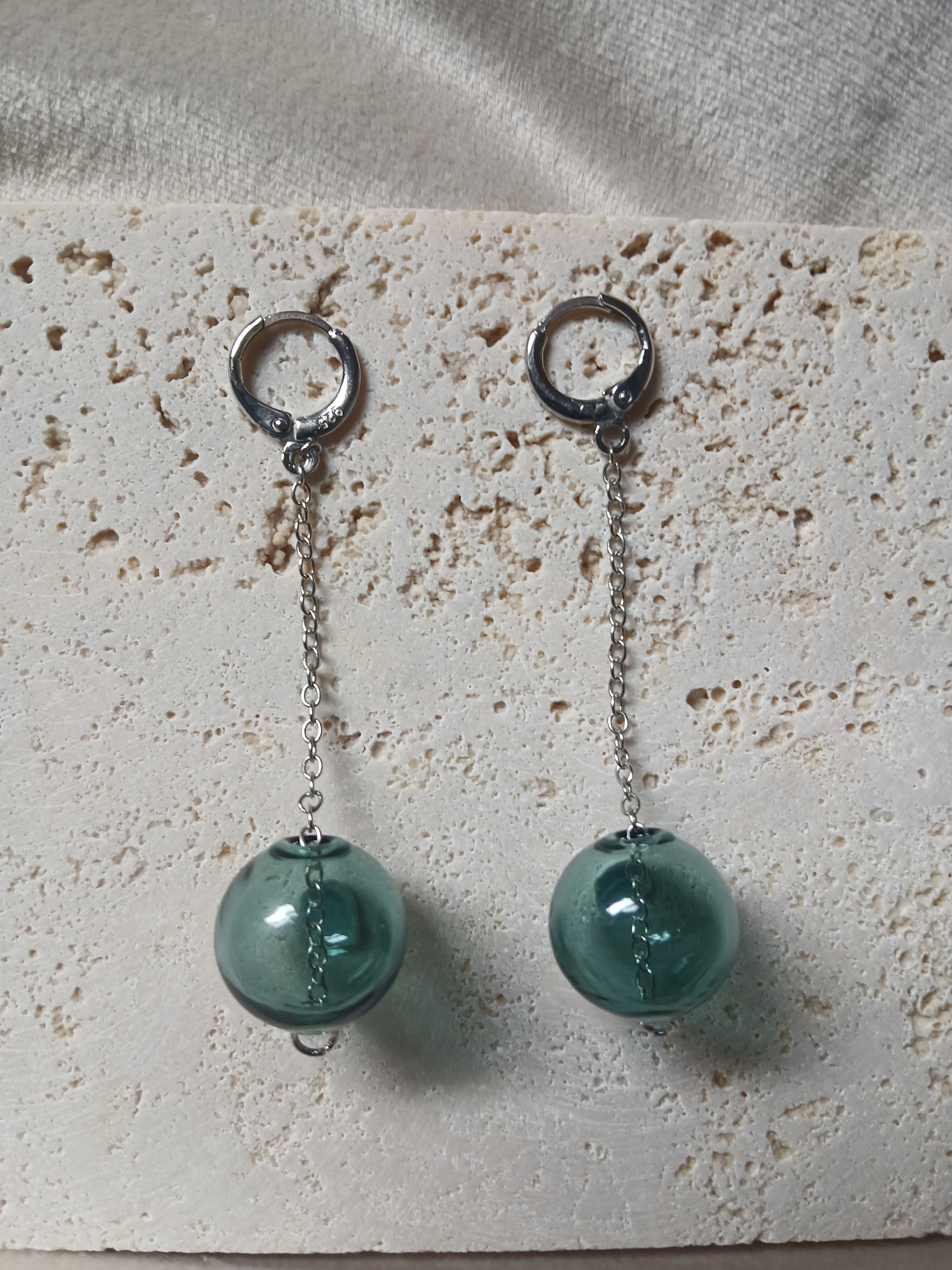 "Ocean Drop" in Murano Glass