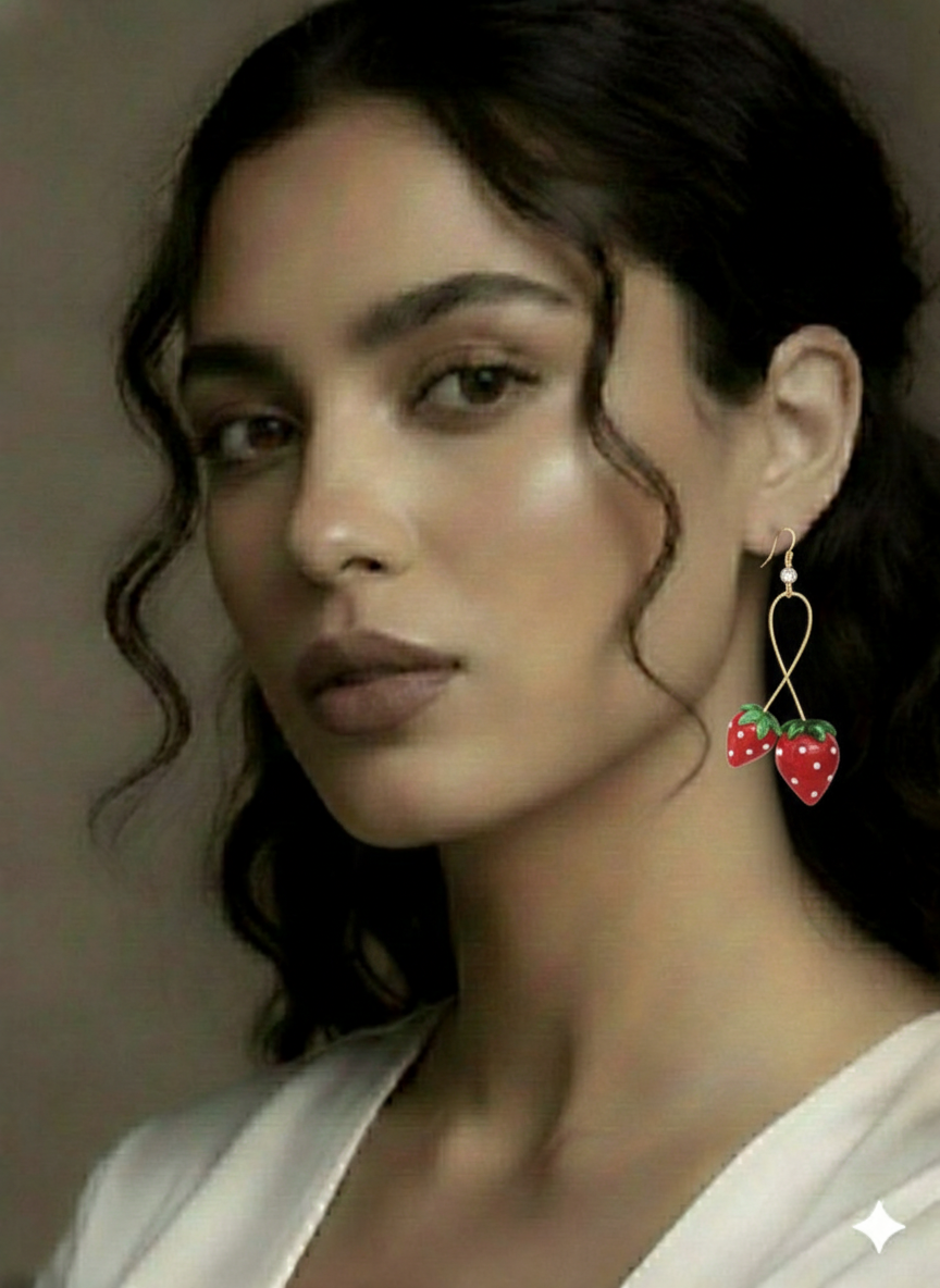 Aretes Strawberry Field 🍓