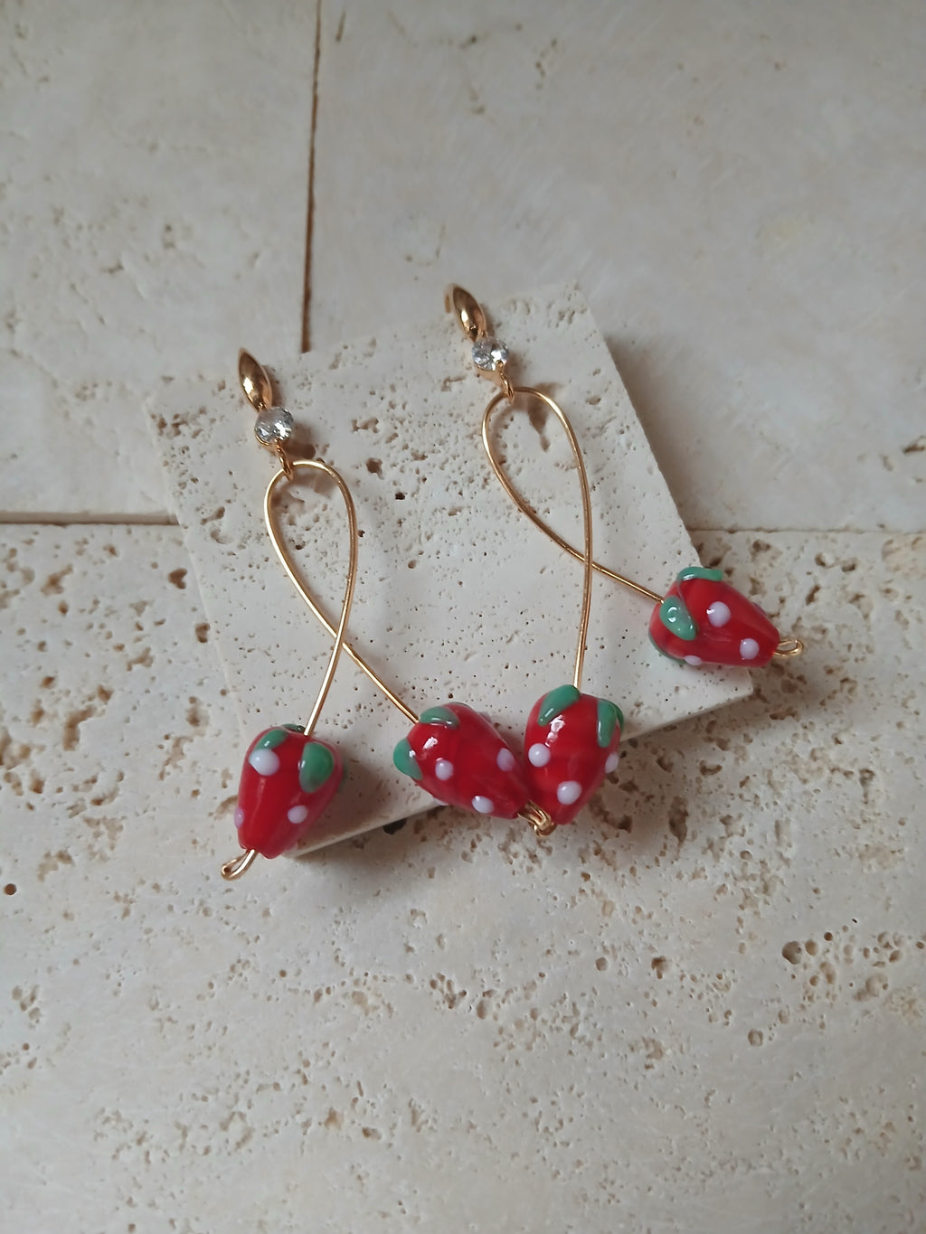 Aretes Strawberry Field 🍓